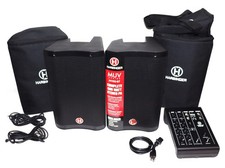 Harbinger MUV M100-BT Portable PA w/ Bluetoot...