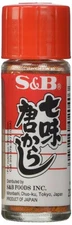 Japanese S&B Red Chili Pepper Assorted Mix Nanami (Shichimi) Togarashi 0.52 oz