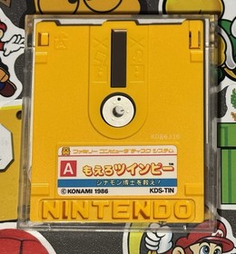 Moero TwinBee 2 STINGER Nintendo Famicom Disk System Twin Bee US Seller TESTED