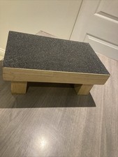 Handmade Small Wooden Step  Child's Adult Kids Furniture