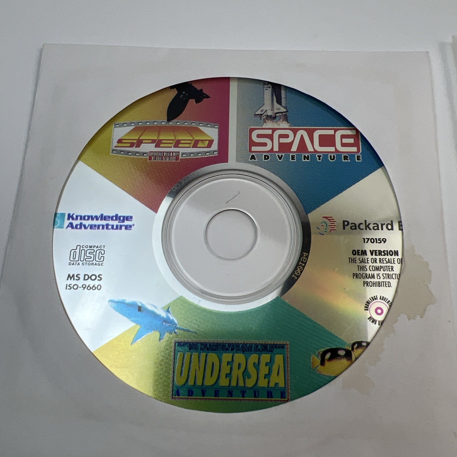 Packard Bell CD Collection Vintage 14 CDs With Box and Sleeves Appears Unused