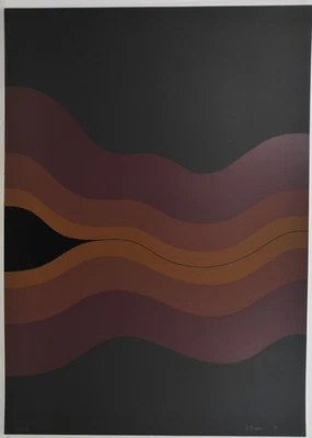Hannes Grosse/Siebdruck / Handsigniert / 160 Exemplare/ 1975 /3 - Bild 1 von 4