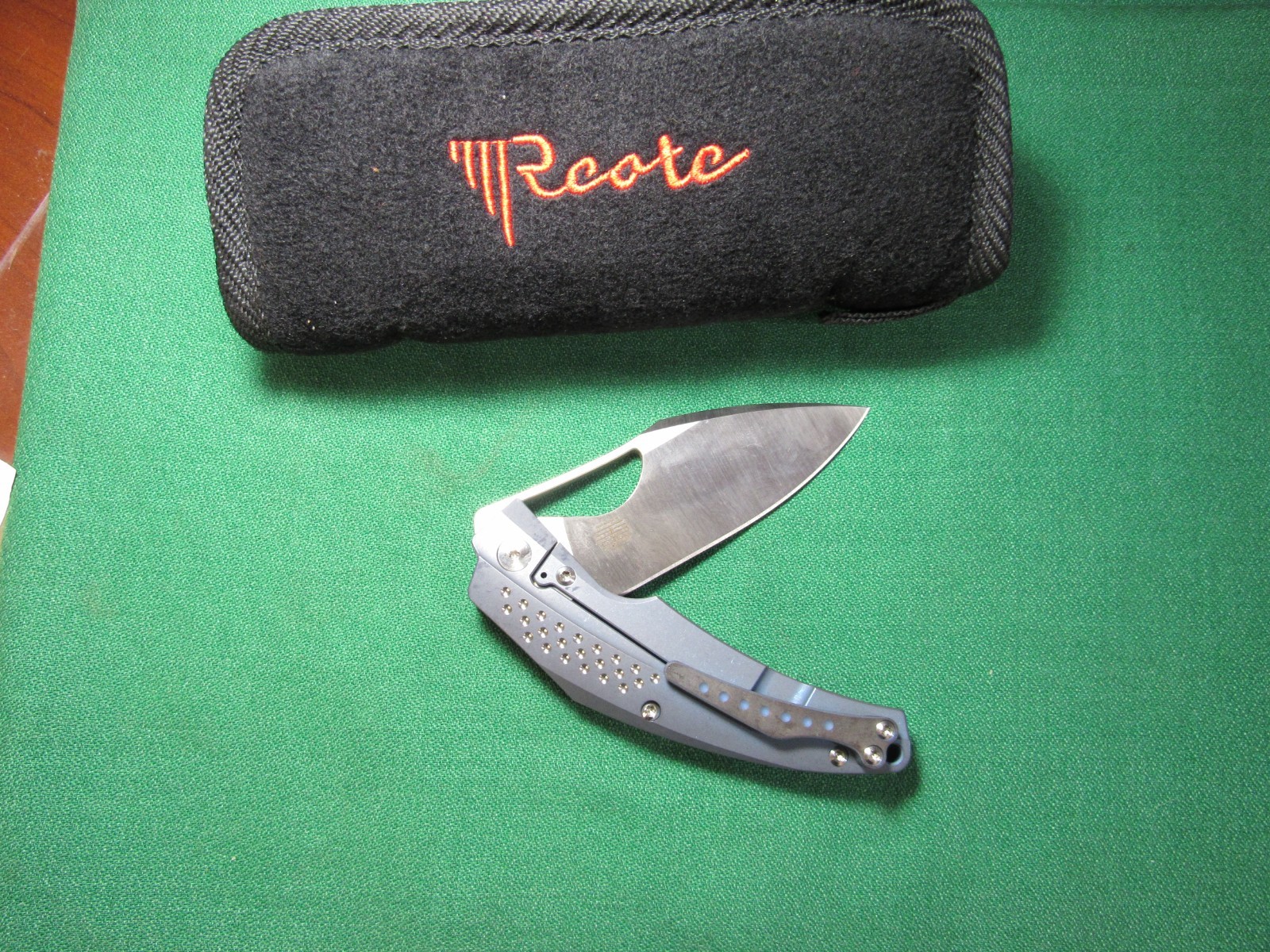 REATE TASHI BHARUCHA BABY 3.25” new in soft case knife
