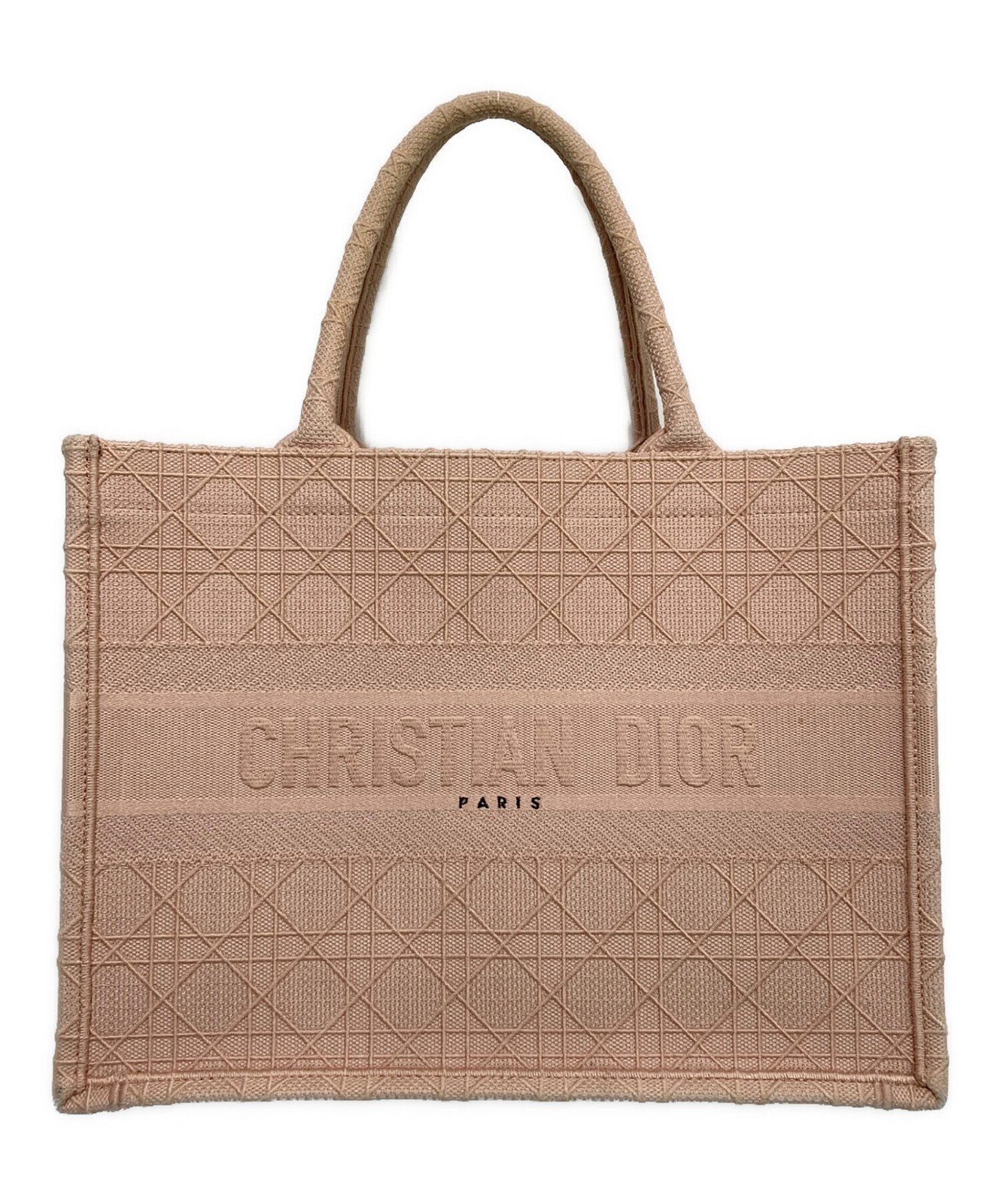 Christian Dior Book Tote Bag in Beige Oblique Jacquard #956
