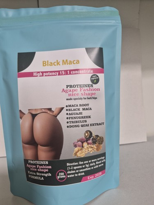 #ad Black Maca Protein For Big Buttocks And Big Leg Enlargement 1lb $22.50