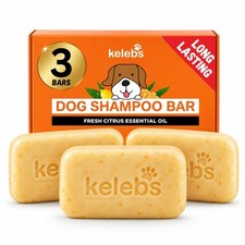 Shampoing Chien Solide Naturel pour Anti Perte de Poil Fortifie - Anti Odeur