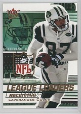 2002 Fleer Ultra League Leaders Laveranues Coles #26LL 9bp