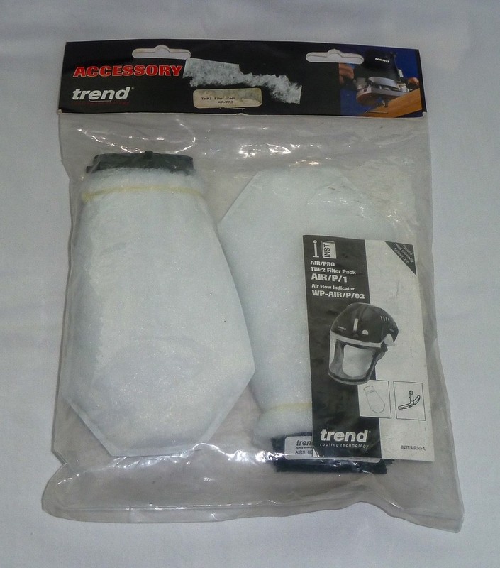 Trend Air/Pro THP2 Replacement 2-Filter Pack-For Trend Airshield Pro Face Shield