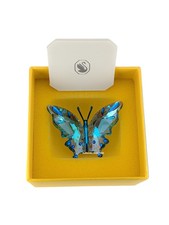 100% Authentic SWAROVSKI Crystal Idyllia Turquoise Butterfly Figurine 5721539