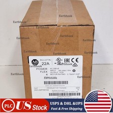 SEALED IN BOX! ALLEN-BRADLEY POWERFLEX 4 0.75KW 1.0HP AC DRIVE 22A-A4P5N104
