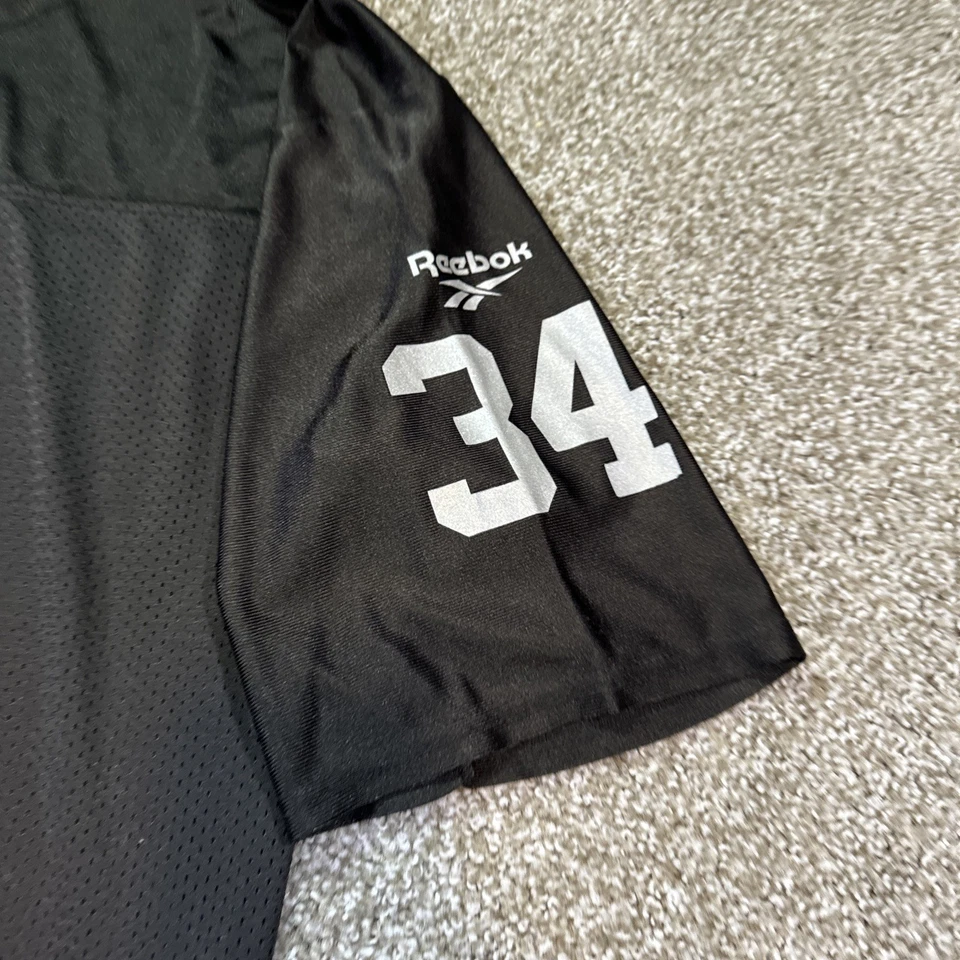 Camiseta deportiva de fútbol americano Reebok retro vintage XXL de Bo Jackson Oakland Raiders NFL 1988 Foto 3 de 4