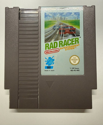 Rad Racer Nintendo NES PAL NOE Original Getestet NES-RC-NOE Square Top Zustand