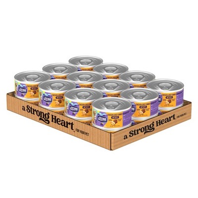 A Strong Heart Wet Puppy Food, Chicken & Beef Dinner - 5.5 oz Cans (Pack of 2...
