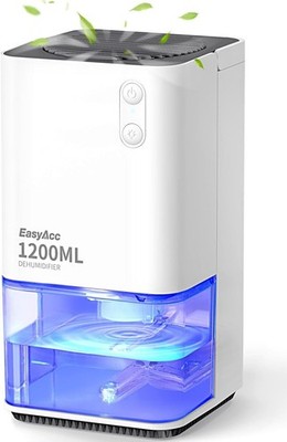 Luftentfeuchter EasyAcc 1200ml Bunte Nachtlicht Leise 35dB