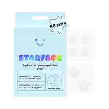 Starface Hydro-Star Clear Big Pack, Invisible Hydrocolloid Pimple Patches, Two S