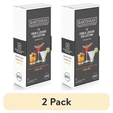 Cocktail Mixer Capsules for Vodka Lovers Variety Pack of 6