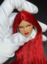 integrity toys OOAK Repaint nadja Fashion Royalty Custom Art Doll Head
