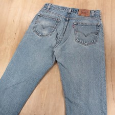 vtg 1999 LEVIS 505 straight leg denim jeans 3...