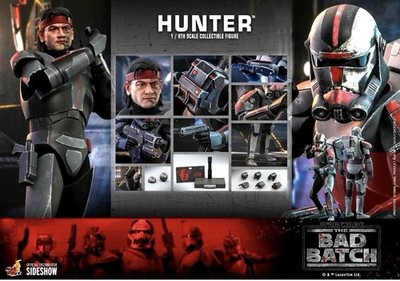 HotToys TMS050 Star Wars: The Bad Batch Hunter SEALED SHIPPER