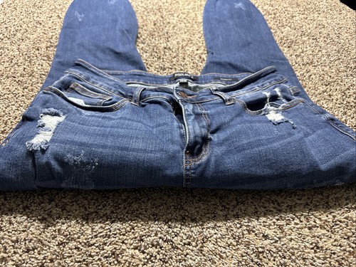 JUDY BLUE LOS ANGELES SKINNY FIT WOMENS JEANS SIZE 14 W - Picture 3 of 4