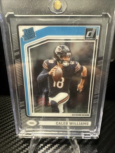 2024 Panini Clearly Donruss - Rated Rookie Caleb Williams #51 (RC)