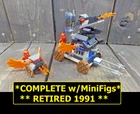 Lego Ninja Blaze Attack Set w/MiniFigs #3051 *COMPLETE & Retired 1991 Nice!