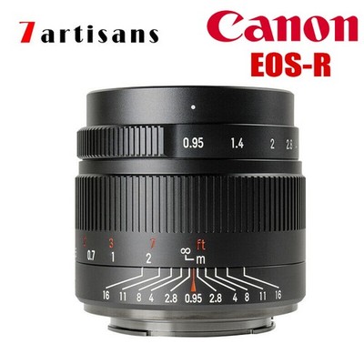 7artisans 35mm F0.95 APS-C Large Aperture Lens for Canon RF Mount EOS-R RP R5 R6
