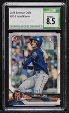 2018 Bowman Draft Jarred Kelenic #BD-6 CSG 8.5 0q1p
