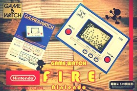 Nintendo Game & Watch Fire Showa Retro Club