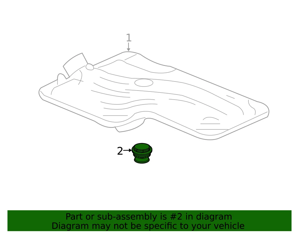 Filtro de fluido de transmisión automática genuino GM 24288521 Foto 4 de 4
