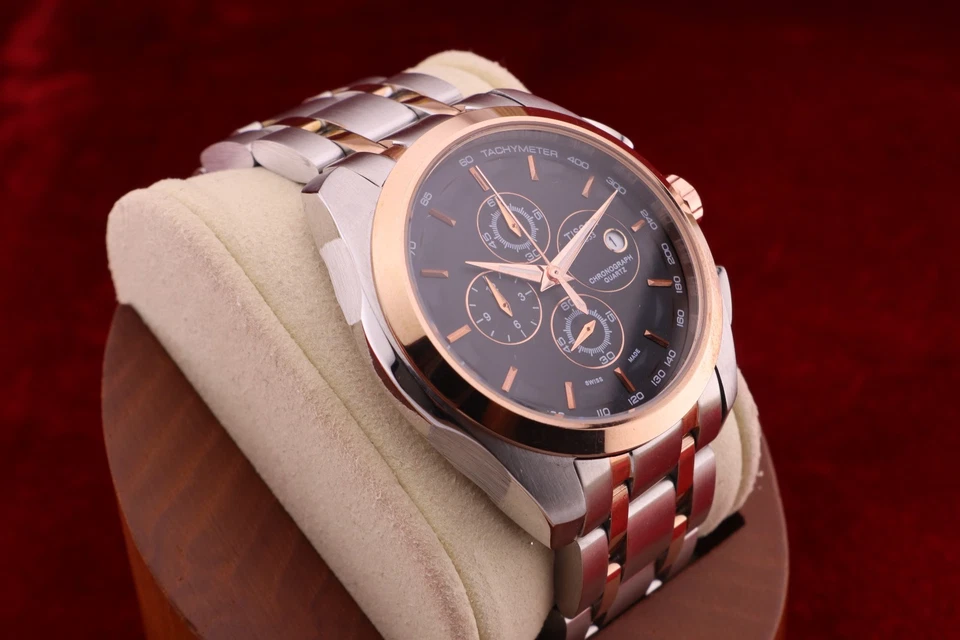 ⚡️⌚New Tissot 1853 Couturier Tachymeter Chronograph Quartz Men's Wrist Watch - Image 2 of 4