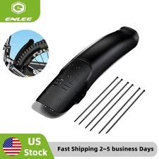 ENLEE Bicycle Widened Fenders Front/Rear Wheel Fender Mudguard Mountain Bike Kit