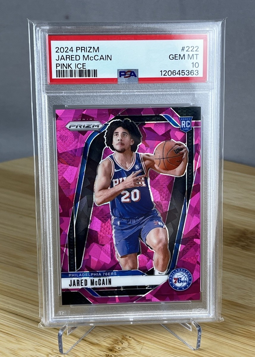 三笘薫 RC Pink Ice Parallel Panini Select 2024 Panini Select Cameron Brink Pink Ice PSA 7 WNBA Cracked