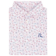 Rhoback the American Icon Men'S Performance Polo  Patriotic Eagle Style