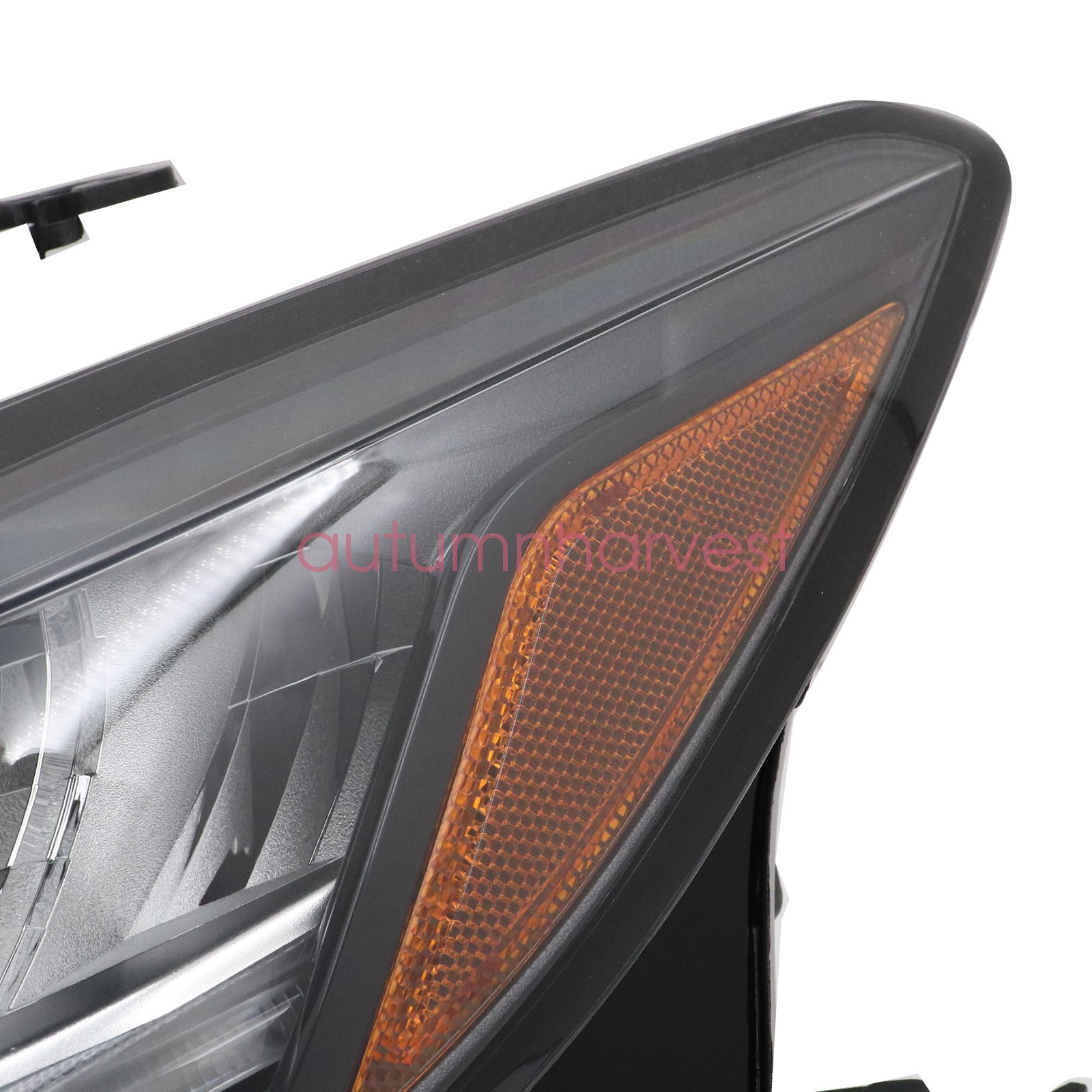 Fits Nissan Maxima 2019 2020 2021 Headlight LED Housing Chrome Driver Left Side