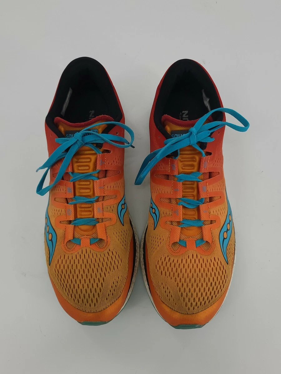 Saucony freedom iso top orange red teal