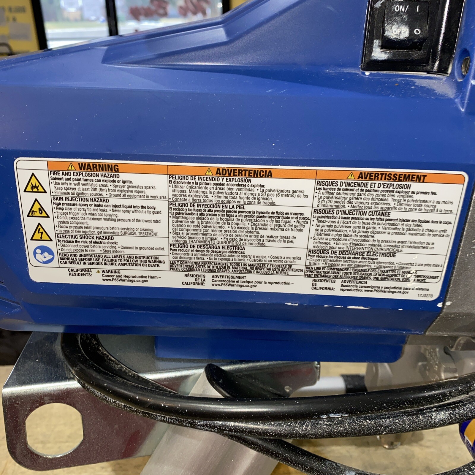 Graco Magnum Pro X17 Electric Airless Sprayer W/ NEW Graco SG3 Spray