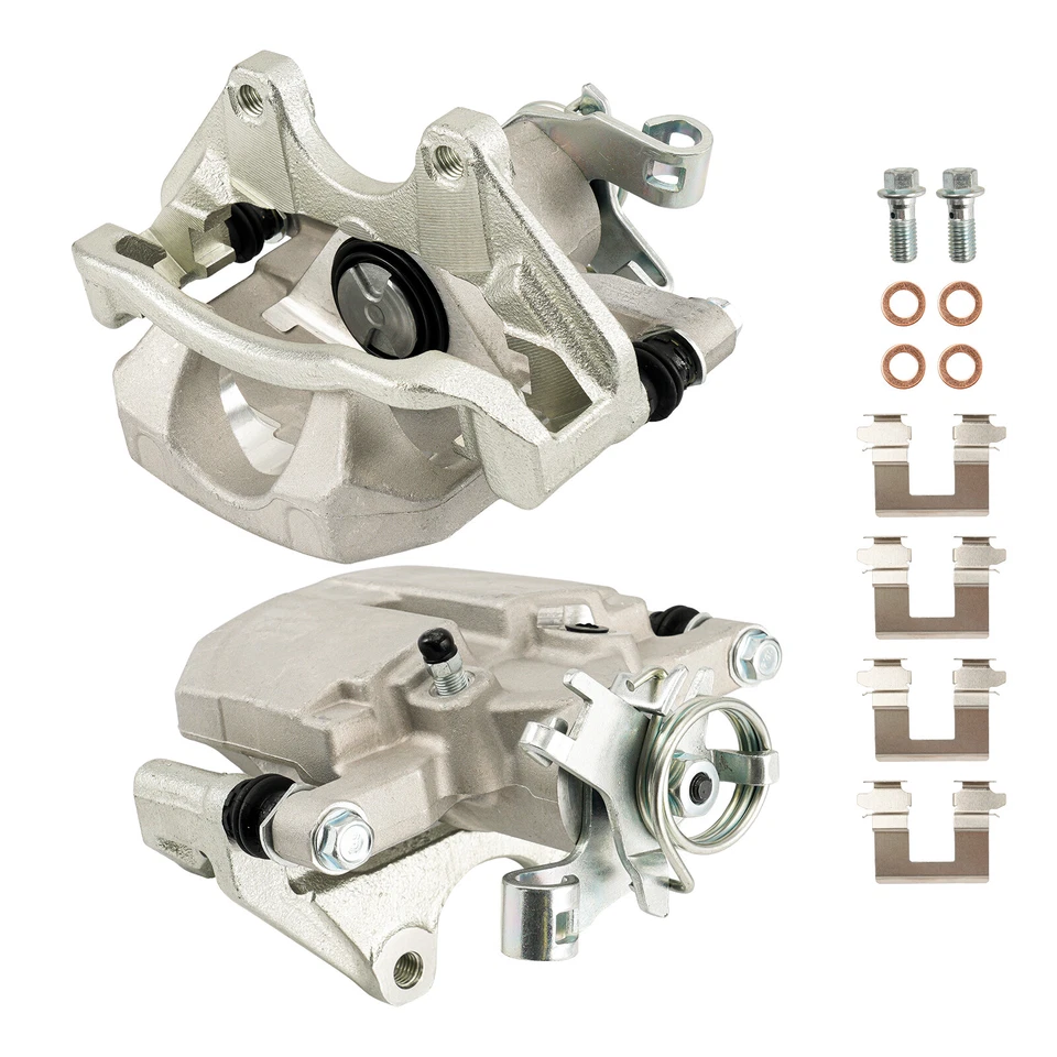 2x Rear Disc Brake Calipers w/ Bracket for Buick Lucerne Cadillac DTS 2006-2011 - Image 2 of 4