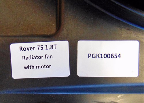 Rover 75 & MG ZT 1.8 Petrol Radiator Fan PGK100654 Genuine MG - Picture 3 of 11