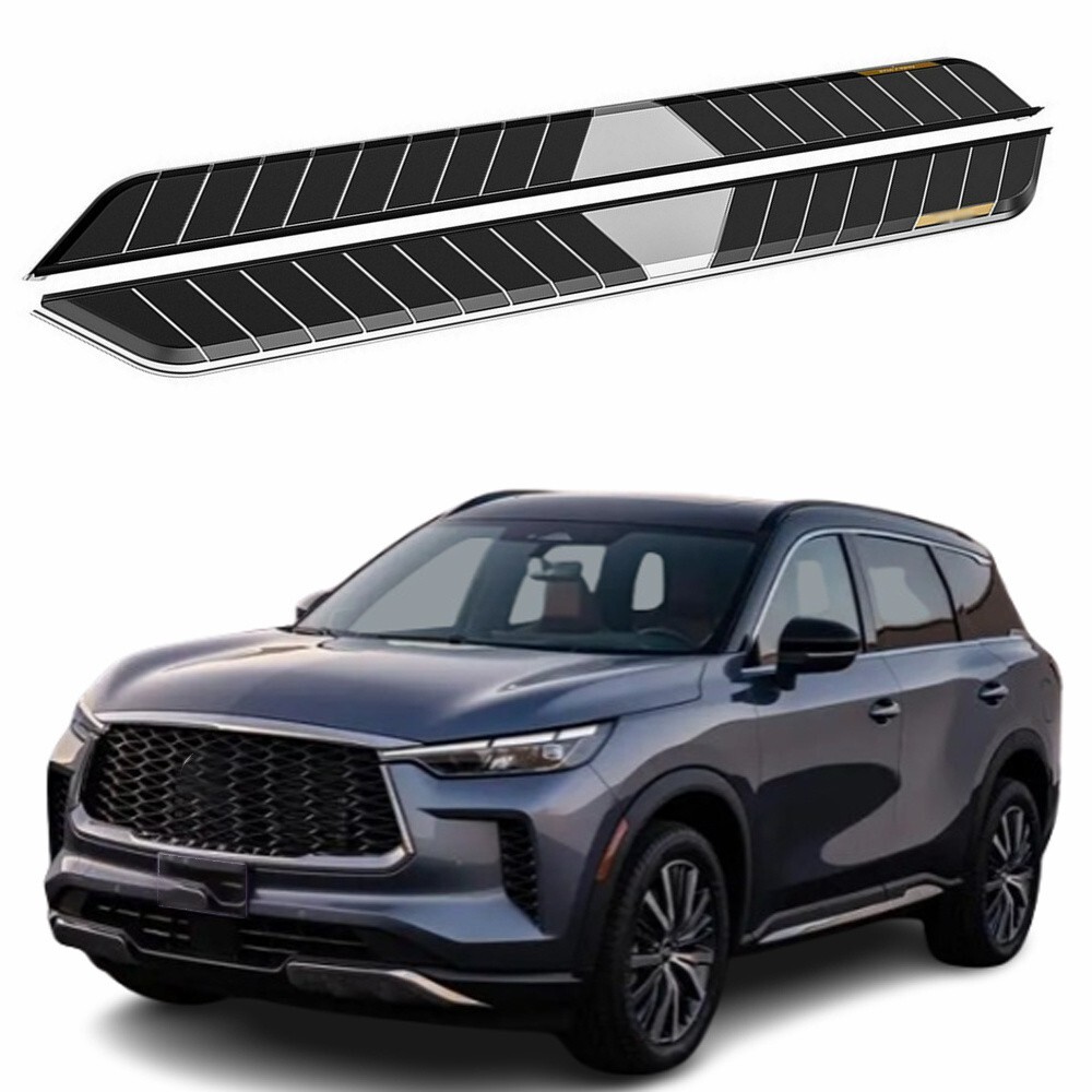 Running Boards Side Step Nerf Bar Fits for Infiniti QX60 20222024 eBay