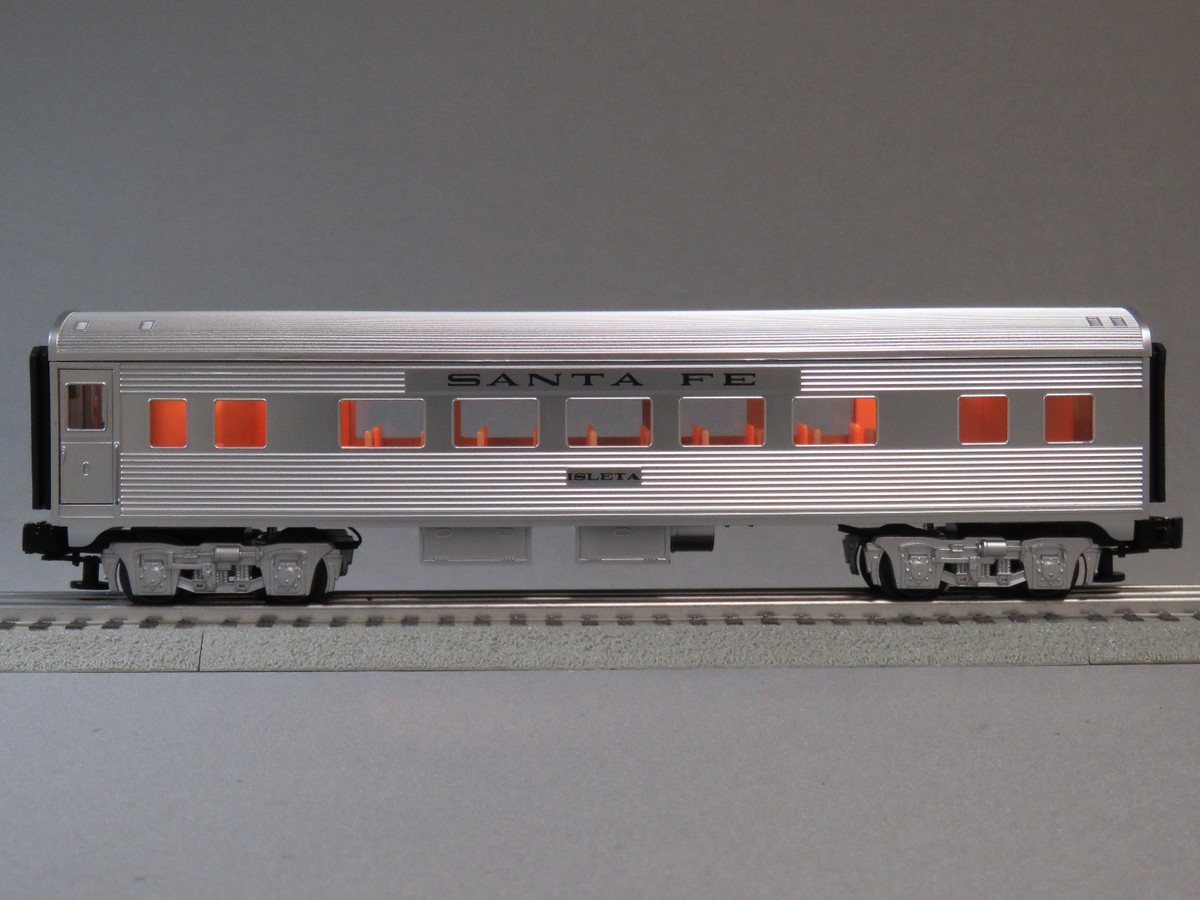 LIONEL SANTA FE PASSENGER CAR O GAUGE 6-84719-ISLETA train 2323110