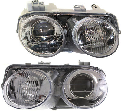 Driver and Passenger Side Headlight For Acura Integra 1998-2001