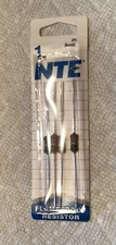 NTE 1 Watt 2% & 5% Metal Film Resistor 2 Per Package & 4 Per Package YOU CHOOSE