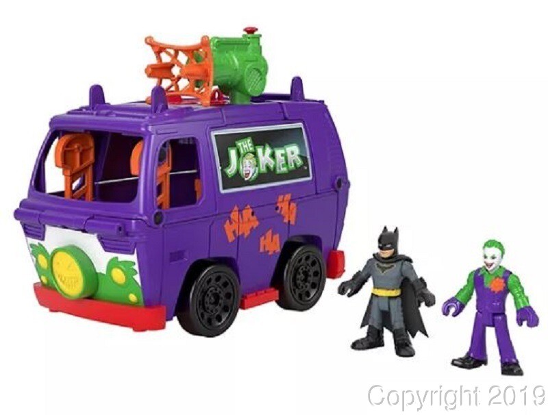 Fisher Price DC Super Friends Imaginext The Joker Van HQ Brand NEW