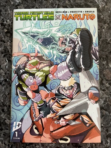 Teenage Mutant Ninja Turtles x Naruto #1 IDW 2024 1:75 Variant NM ORTIZ