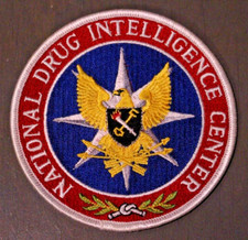 National Drug Intelligence Center Patch Federal Agency Law Justice Dept USA