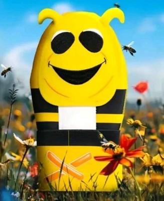 Absolutely Ridiculous Bumble Bee   Ice Cream Sliding Mitt! Brand New In Box!!