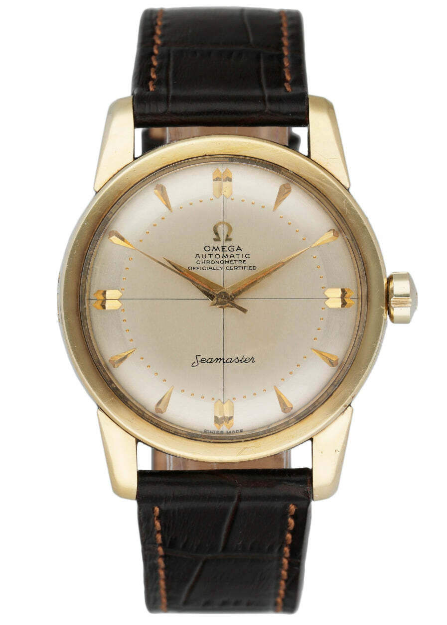 Omega Seamaster Chronometre 18K Yellow 