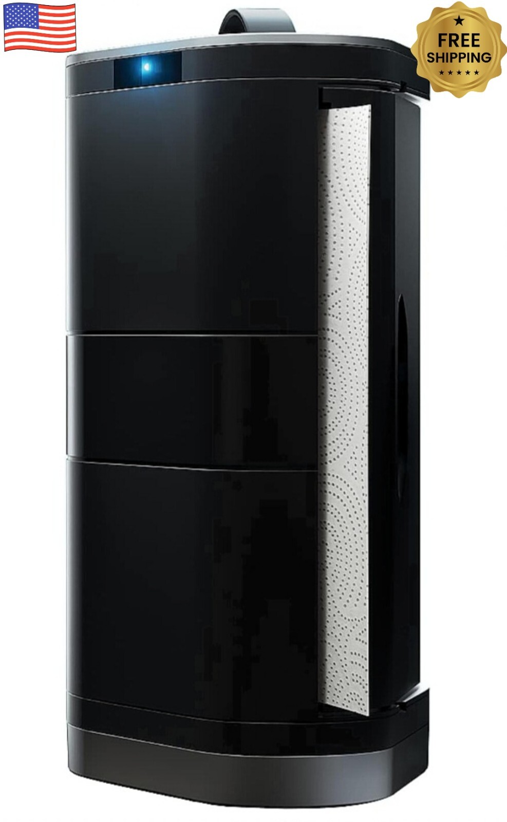 Innovia Countertop Touchless Paper Towel Dispenser Black eBay