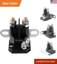 High-Power 12V Starter Solenoid for Hustler Zero Turn Lawn Mowers - Easy Install